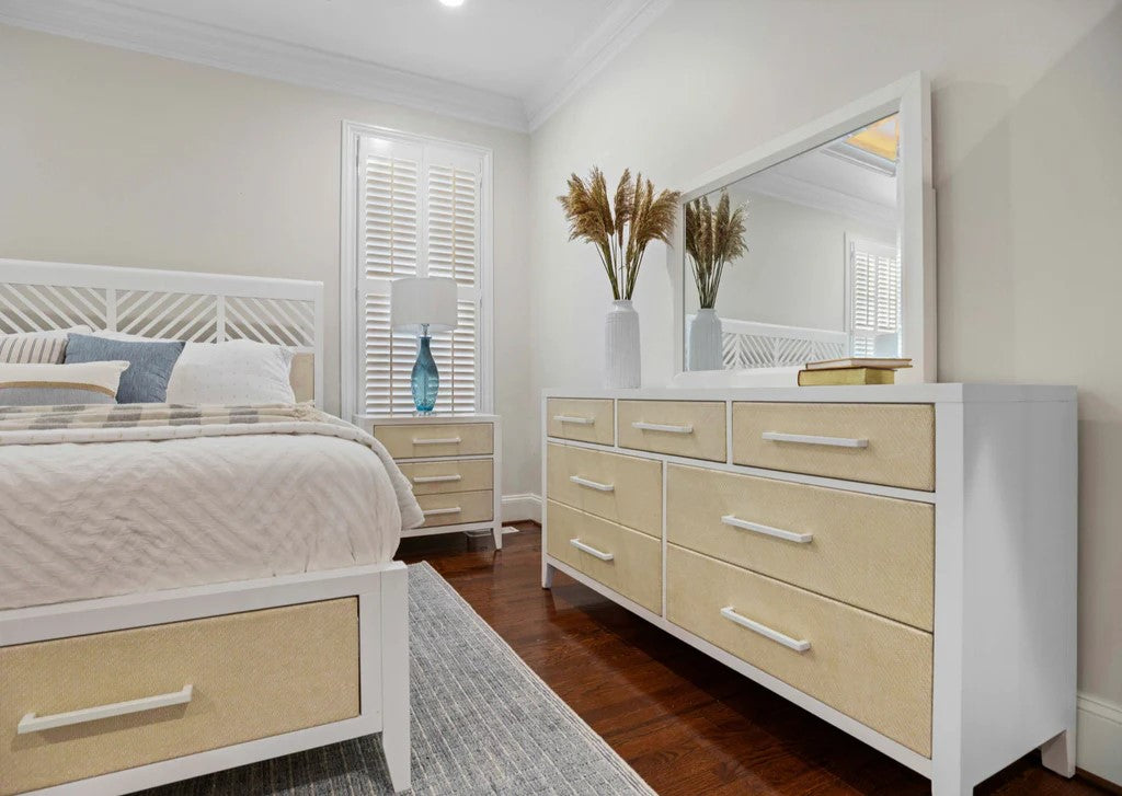 Sea Winds - Miramar 7 Drawer Woven Dresser