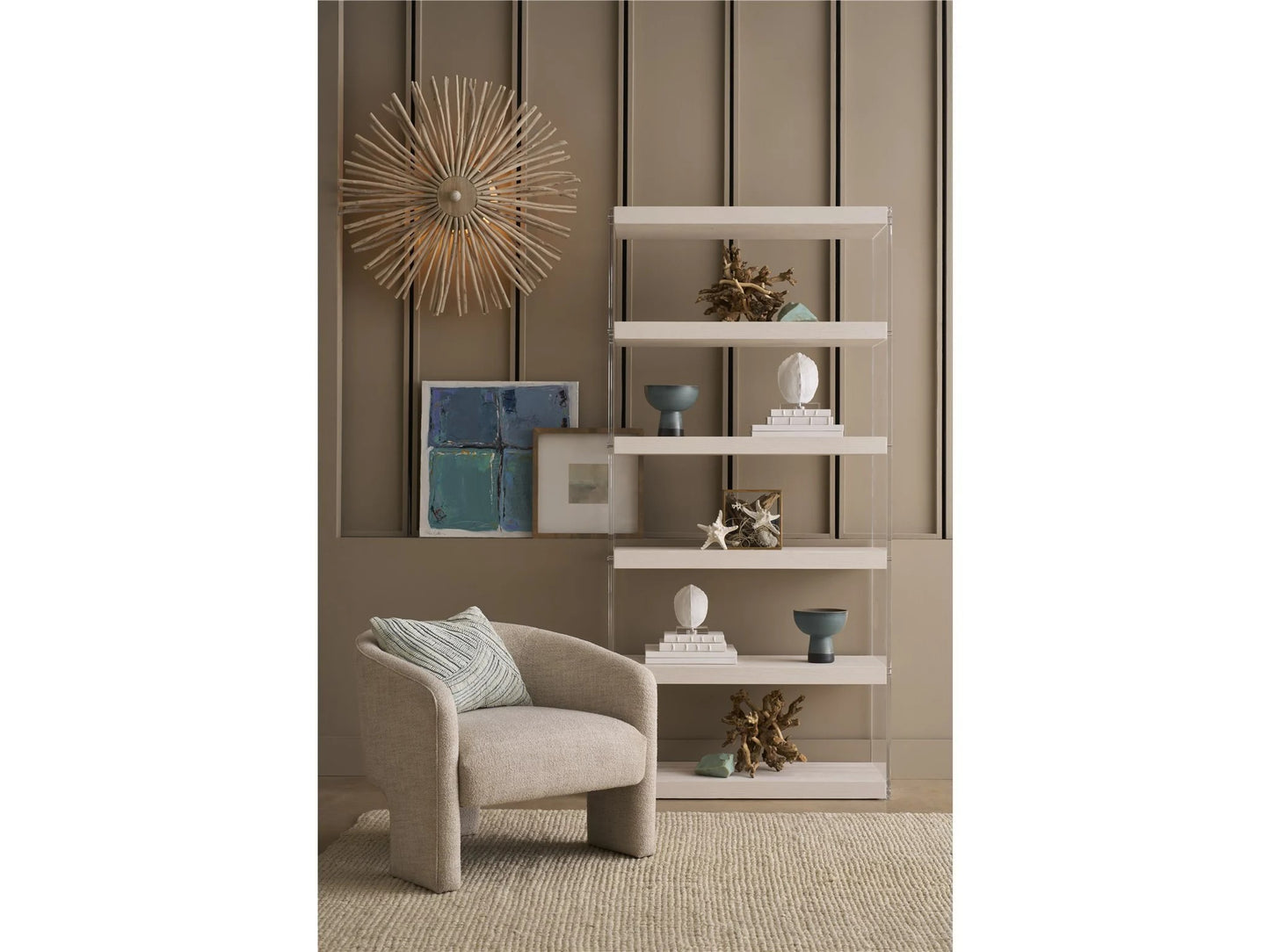 Universal - Oasis-Coastal Living Home Shoreline Etagere