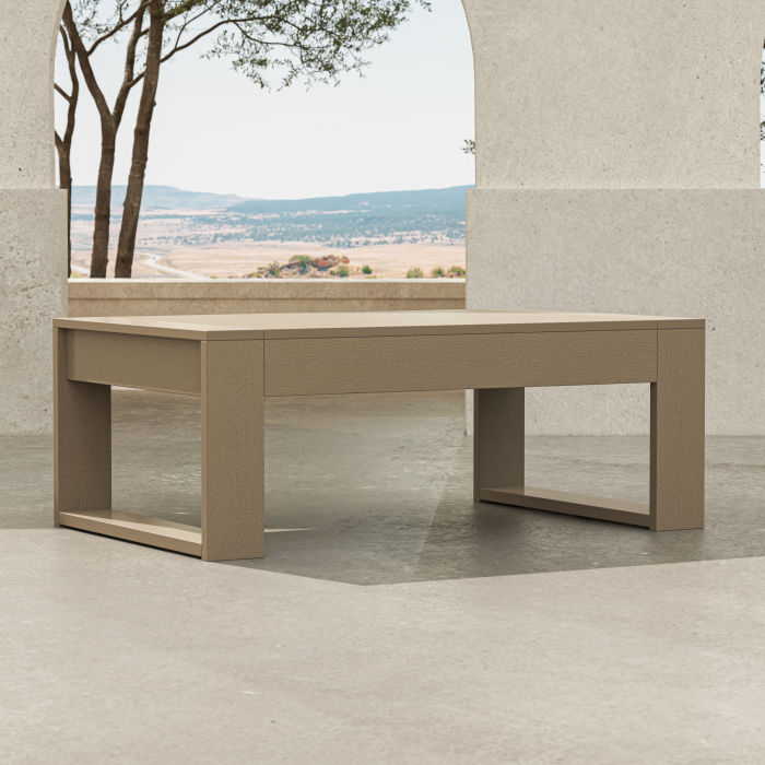 Polywood - Latitude Rectangle Coffee Table - FREE SHIPPING
