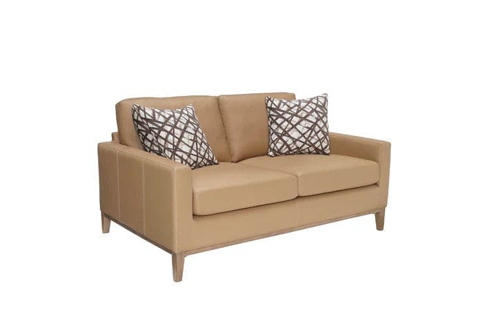 Elure - Leather Loveseat