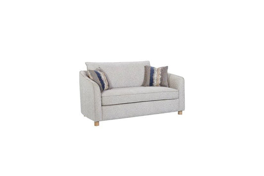 Trilogy - Sand Loveseat with 2 Down Pillows