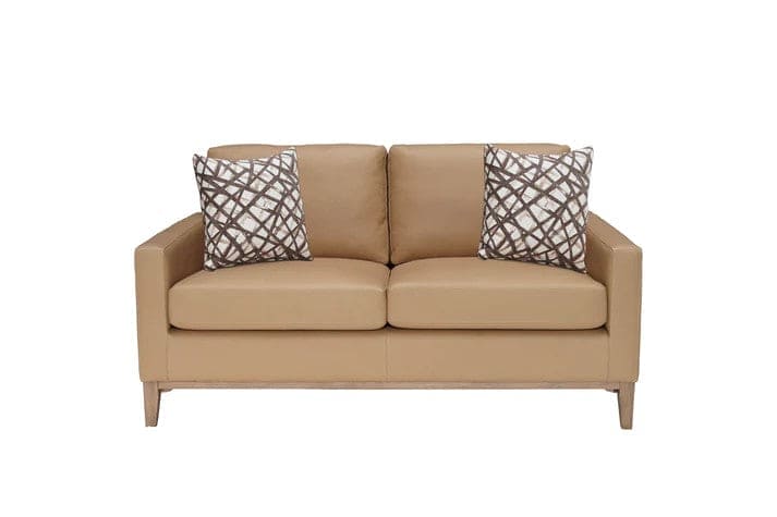 Elure - Leather Loveseat