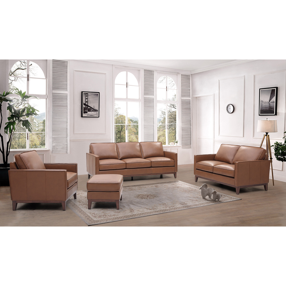 Leather Italia - Weston Chair in Highland Brown