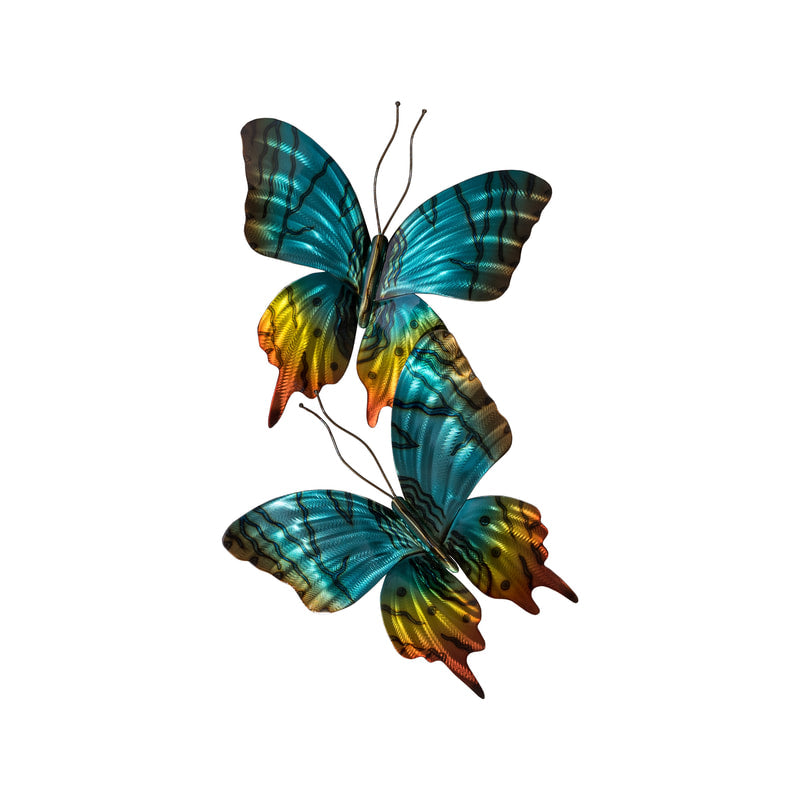 COPPER ART - SUNSET MOTH PAIR