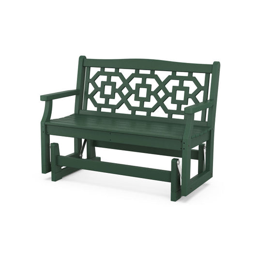POLYWOOD - Chinoiserie 48” Glider - FREE SHIPPING