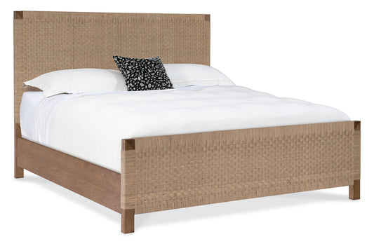 Roatan California King Woven Panel Bed