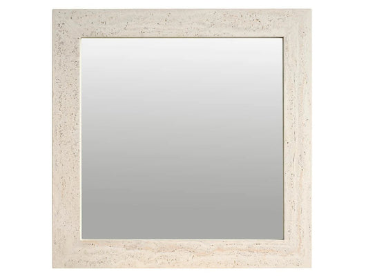 Universal - Sable & Desert-Modern Travertine Mirror