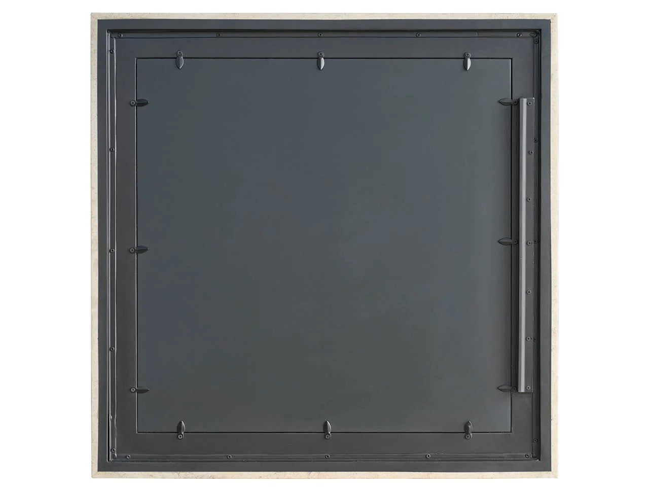 Universal - Sable & Desert-Modern Travertine Mirror