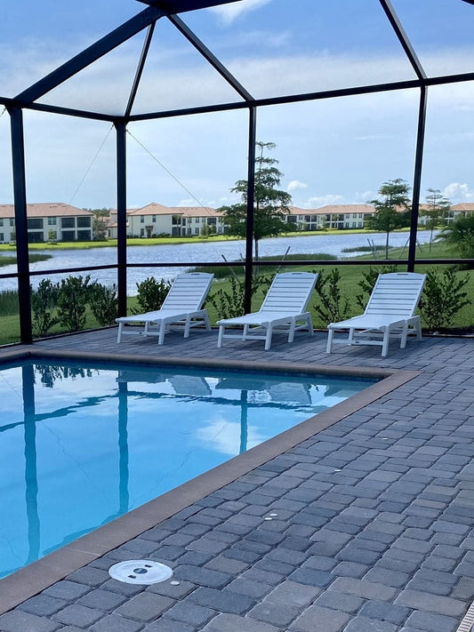 POLYWOOD Nautical Chaise in Vintage Finish FREE SHIPPING