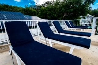 POLYWOOD Nautical Chaise with Wheels in Vintage Finish FREE SHIPPING