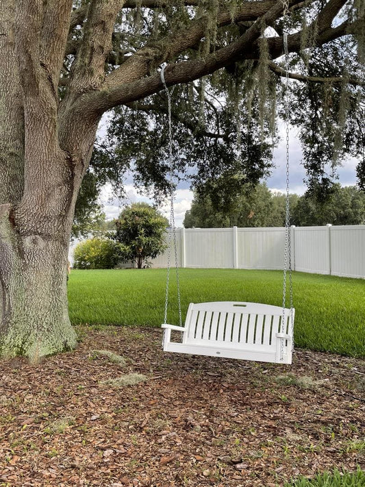 POLYWOOD Nautical 48" Swing FREE SHIPPING