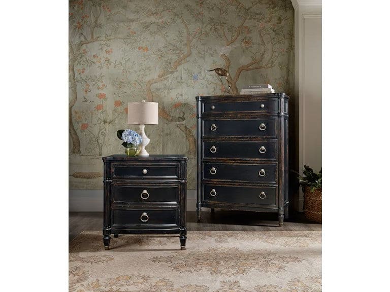 Hooker Furniture - Bedroom Charleston Three-Drawer Nightstand