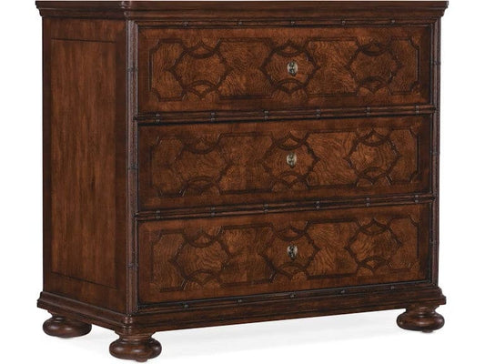 Hooker Furniture - Bedroom Charleston Three-Drawer Nightstand