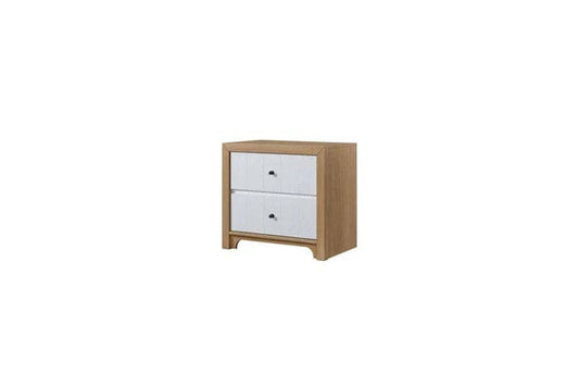 Pleasant Hill - Suede & Ivory Nightstand