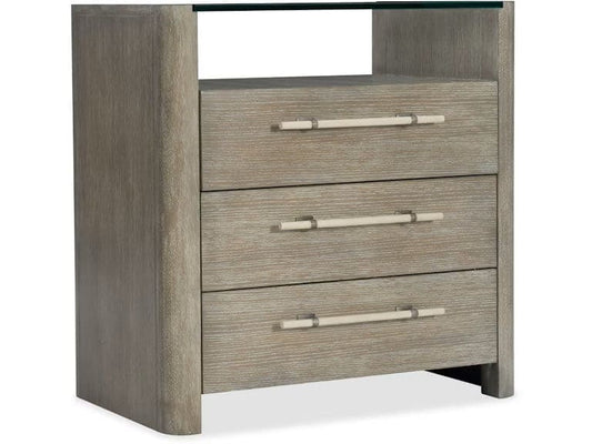 Hooker Furniture - Bedroom Affinity Three-Drawer Nightstand