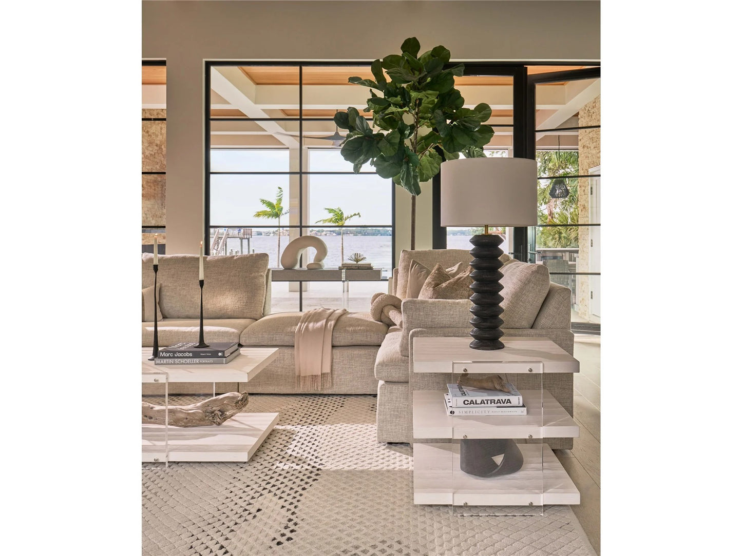 Universal - Weekender Coastal Living Home St Kitts End Table