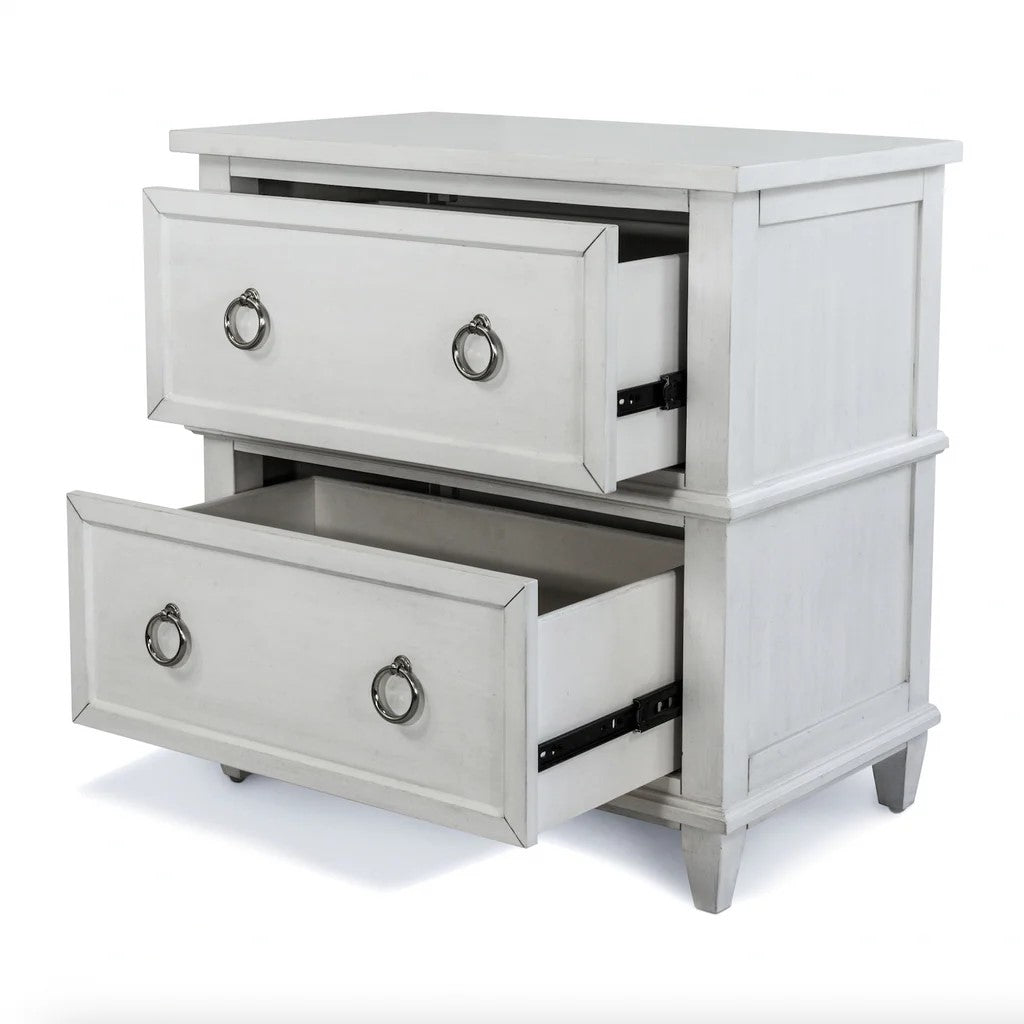 Sea Winds - Point Breeze 2 Drawer Nightstand w/ Power & USB A+C