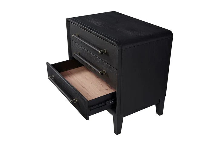 Elure - 3 Drawer Nightstand
