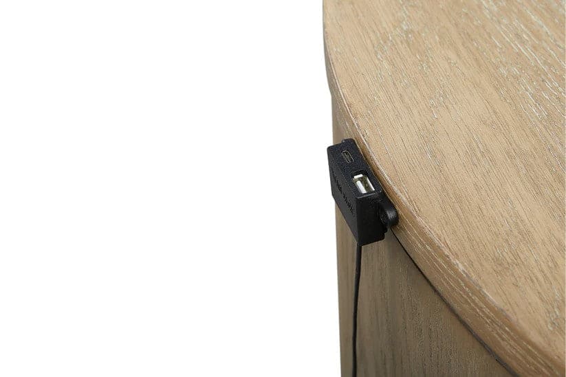 Trilogy - Toffee Oval Nightstand