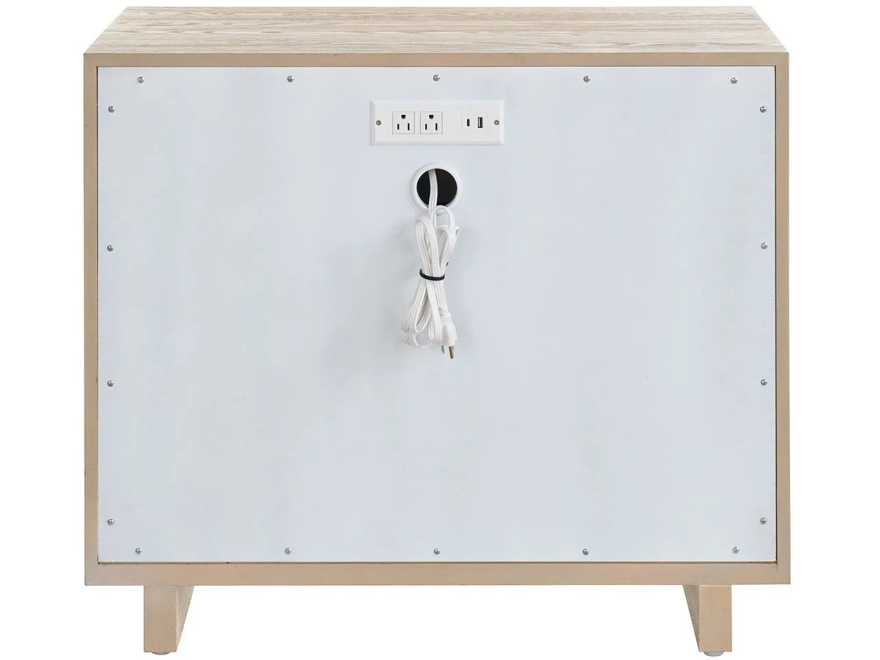 Universal - Sable & Desert-Modern Desert Three Drawer Nightstand