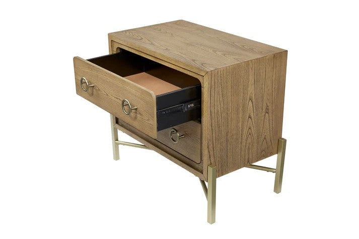 Elure - 2 Drawer Nightstand