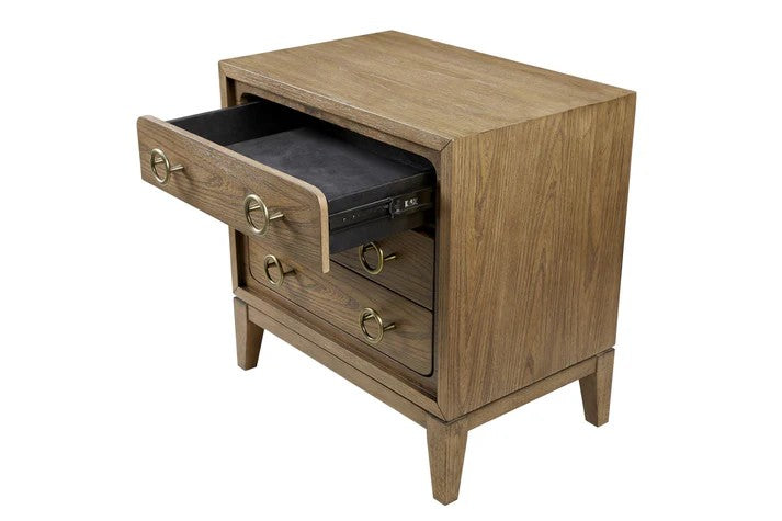 Elure - 3 Drawer Nightstand