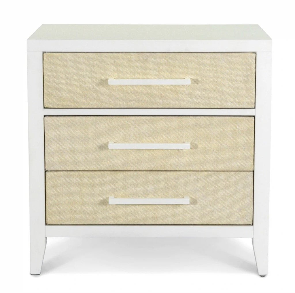 Sea Winds - Miramar Electrified 3 Drawer Woven Nightstand