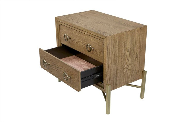 Elure - 2 Drawer Nightstand