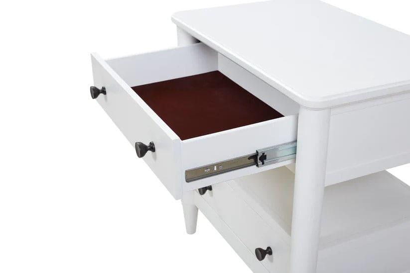 Citrus Heights - Open Nightstand - White