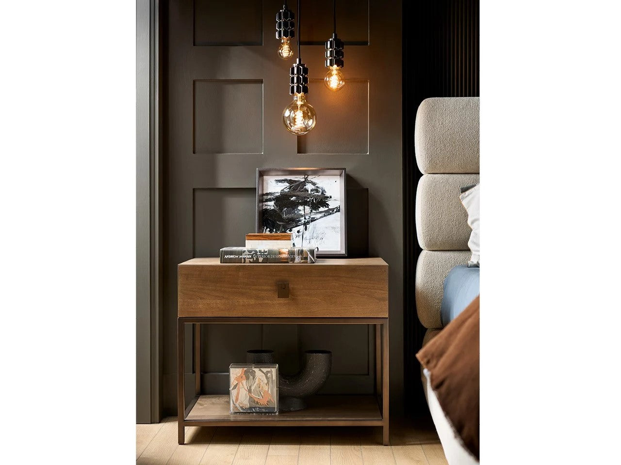 Universal - Mist & Veil-Modern Haze Nightstand