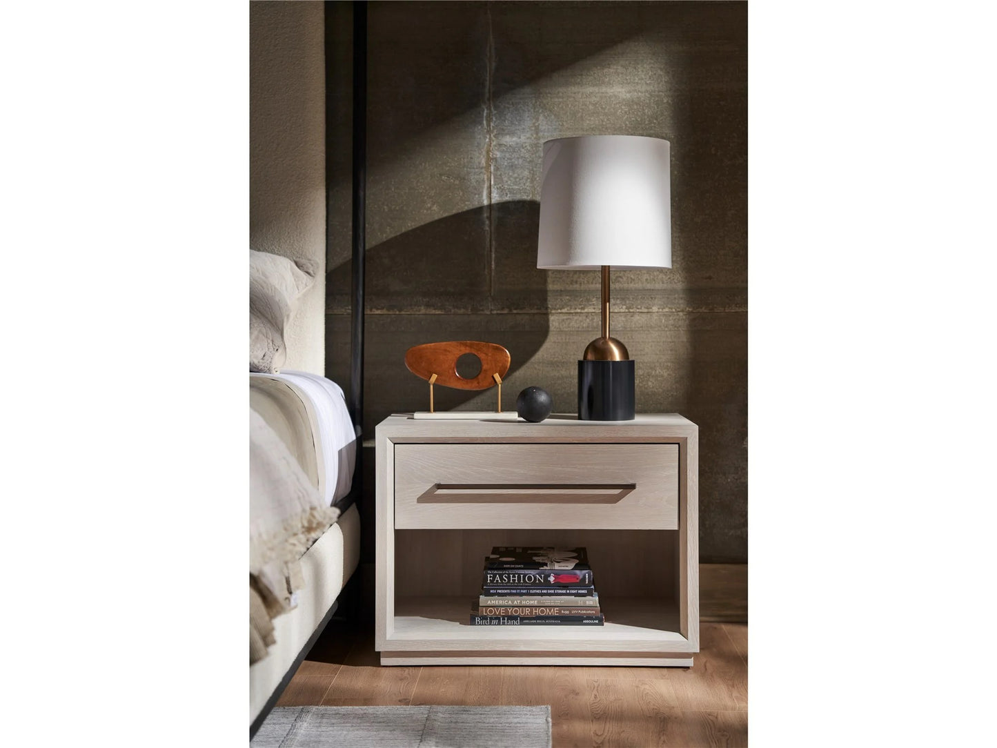 Universal - New Modern-Modern Astrid Drawer Nightstand