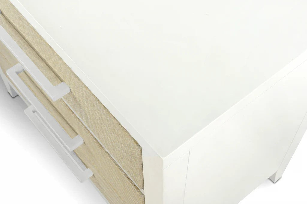 Sea Winds - Miramar Electrified 3 Drawer Woven Nightstand