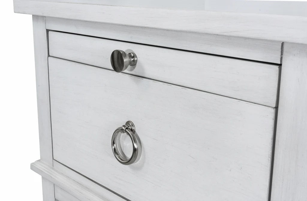 Sea Winds - Point Breeze 1 Drawer Electrified Open Nightstand