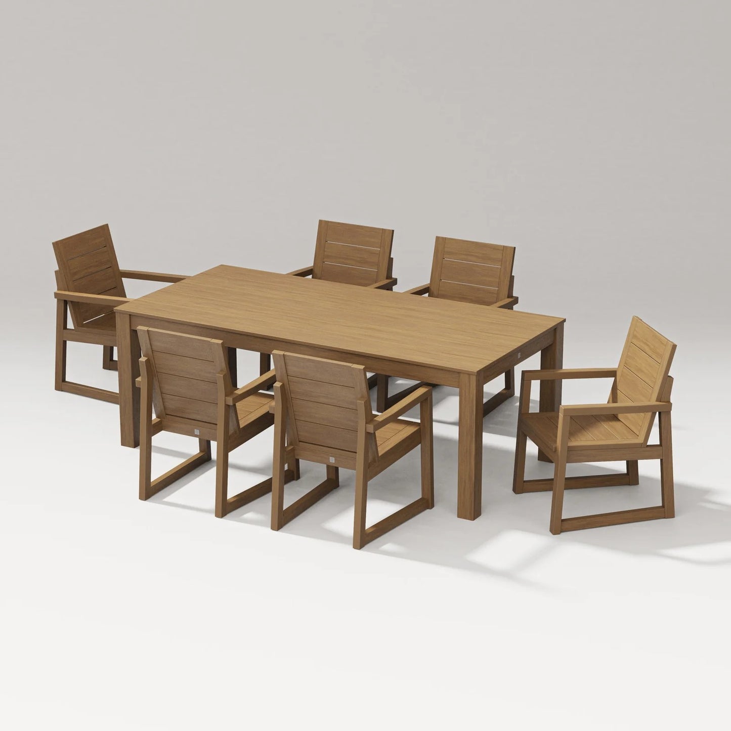 Polywood - Elevate 7-Piece Parsons Table Dining Set - FREE SHIPPING