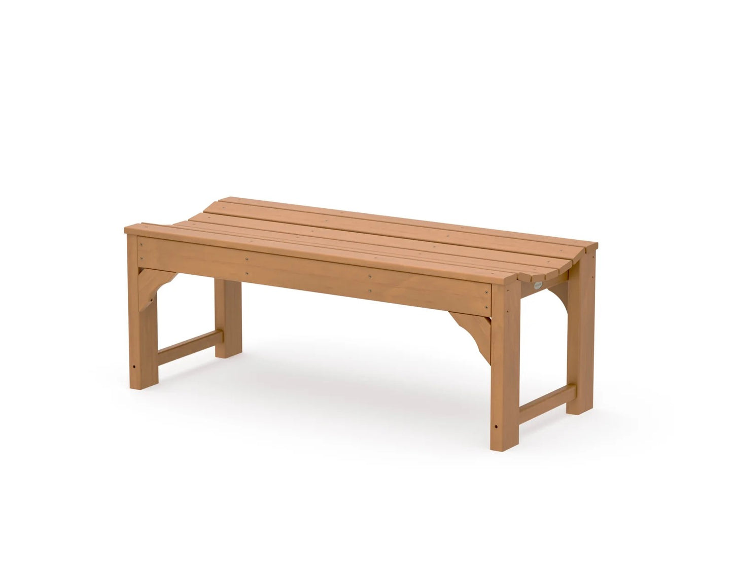 Polywood - Traditional Garden 48" Backless Bench - FREE SHIPPING