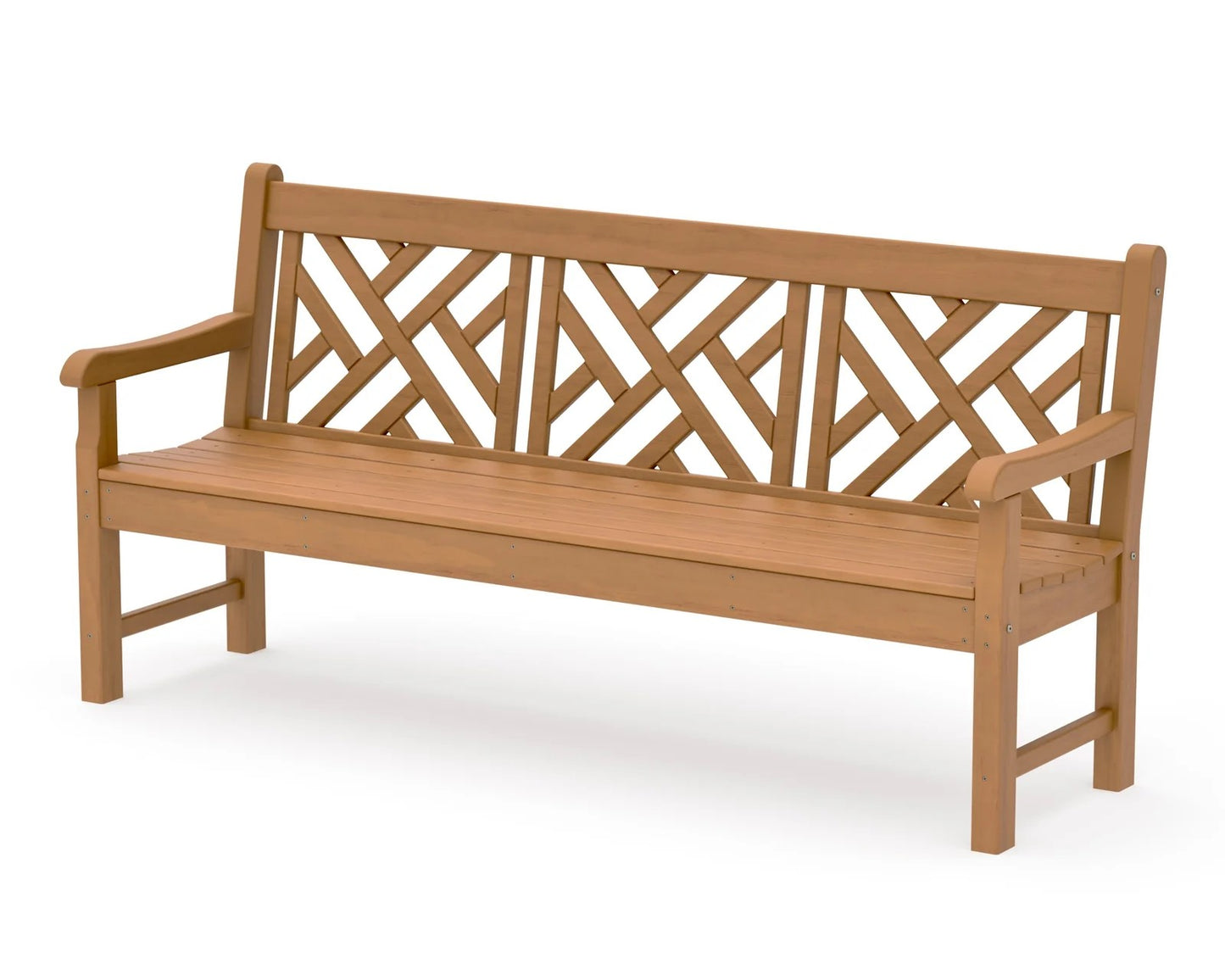 Polywood - Rockford 72" Chippendale Bench - FREE SHIPPING