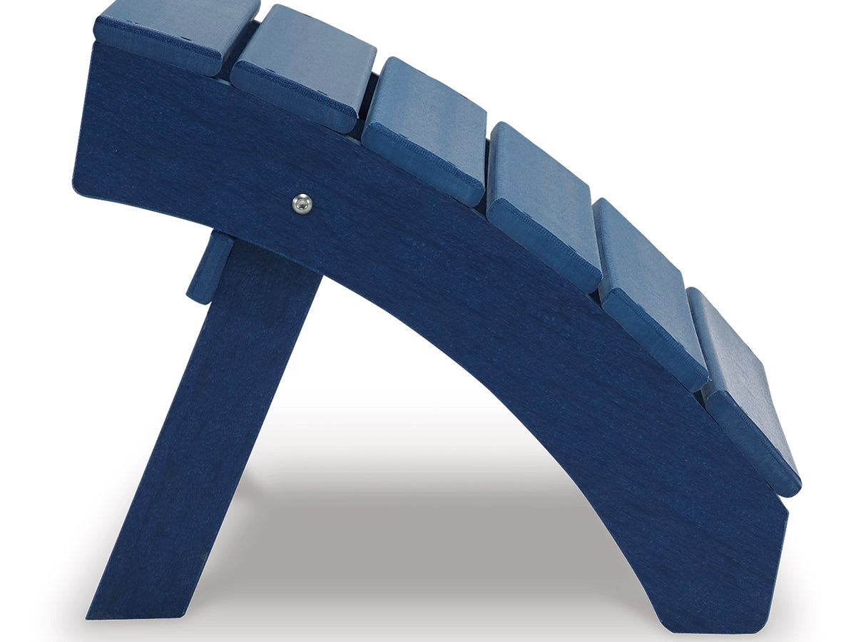 Ashley Express - Sundown Treasure Ottoman Blue