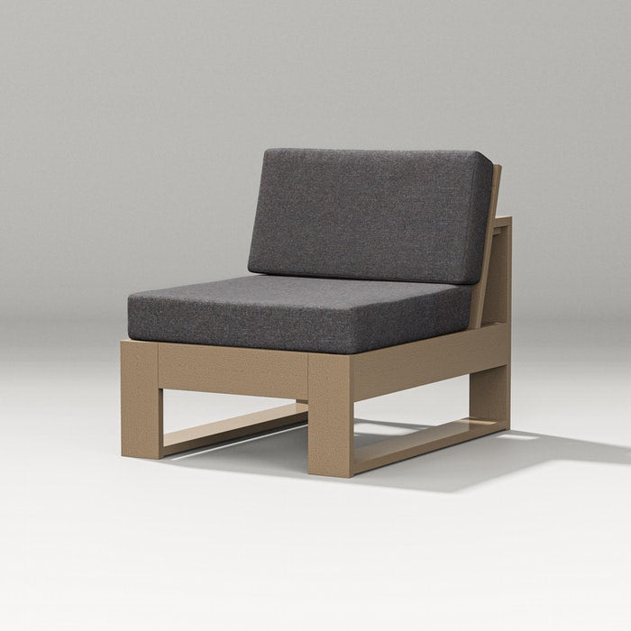 POLYWOOD LATITUDE MODULAR ARMLESS CHAIR FREE SHIPPING