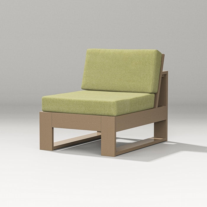 POLYWOOD LATITUDE MODULAR ARMLESS CHAIR FREE SHIPPING