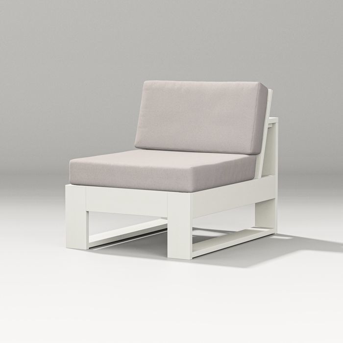 POLYWOOD LATITUDE MODULAR ARMLESS CHAIR FREE SHIPPING