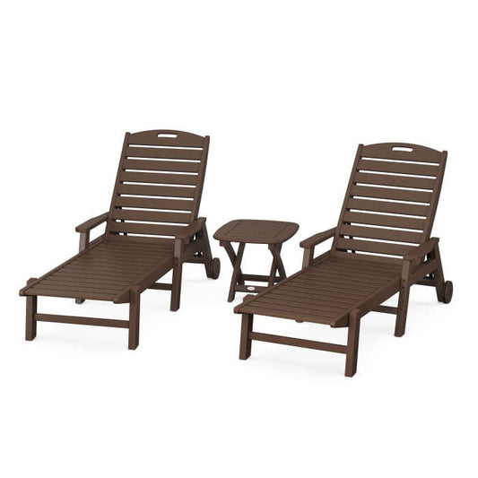 Polywood - Nautical 3-Piece Chaise Set - FREE SHIPPING