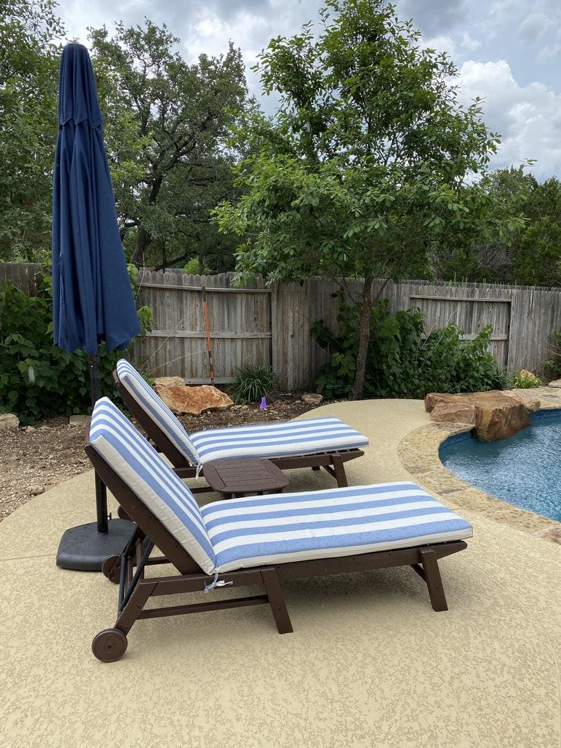 Polywood - Nautical 3-Piece Chaise Set - FREE SHIPPING
