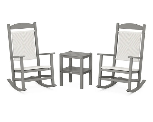 Polywood - Presidential Woven Rocker 3-Piece Set - FREE SHIPPING