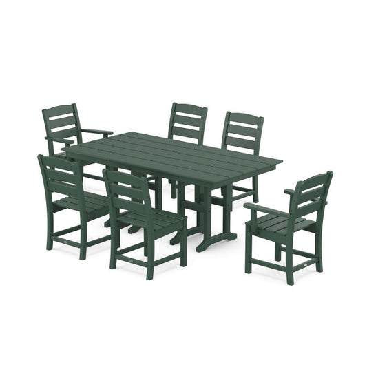 POLYWOOD - Lakeside 7-Piece Farmhouse Dining Set - FREE SHIPPING