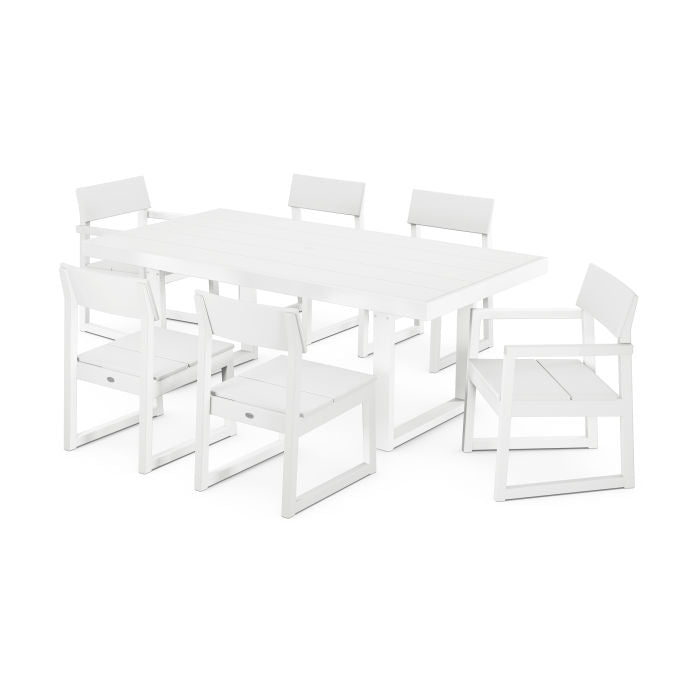 POLYWOOD EDGE 7-Piece Dining Set FREE SHIPPING