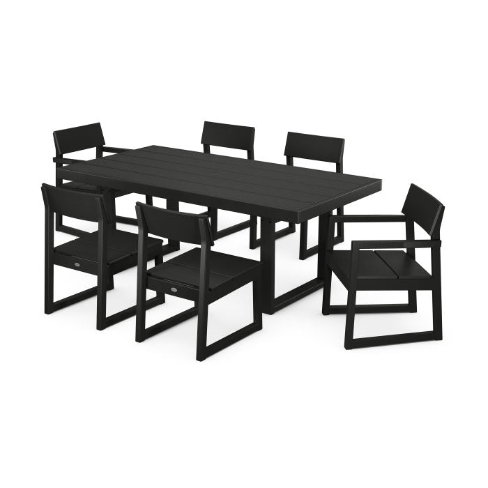 POLYWOOD EDGE 7-Piece Dining Set FREE SHIPPING