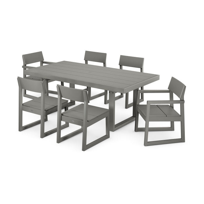 POLYWOOD EDGE 7-Piece Dining Set FREE SHIPPING
