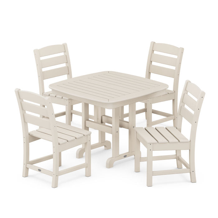 POLYWOOD Lakeside 5-Piece Side Chair Dining Set FREE SHIPPING