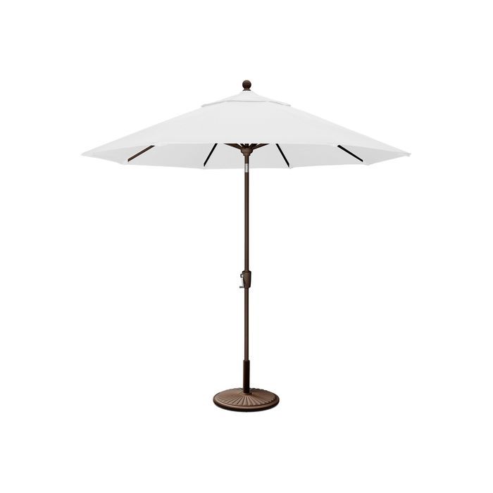 POLYWOOD 9' Tilt Market Umbrella & Base FREE SHIPPING