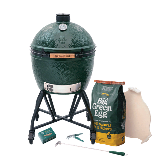 XL Big Green Egg in an intEGGrated Nest+Handler Package